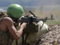 Нацисты провели вылазку в н.п. Красный Партизан