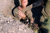 Ополченцев закапывают заживо. Добровольно