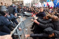 Штурм Верховной Рады Украины: репортаж от участника событий