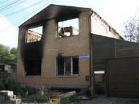 г. Донецк, Киевский район, 15 участок после обстрела 25.09.14