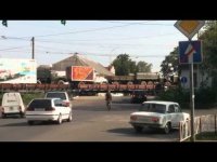 На вооружение украинской армии поступили грузовики "Roshen"