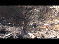 Донецк. Военная часть 3023, результат удара ракетой "Точка-У"