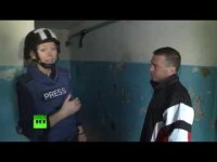 Дом-призрак в районе донецкого аэропорта