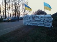 У города Сумы партизаны разгромили блокпост "правосеков"