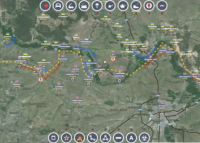 Обзор карты боевых действий 31.10.14