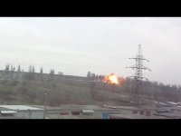 Взрыв в Мариуполе на блокпосту