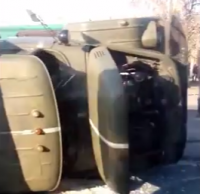 Харьков. Очередная авария с участием украинских военных