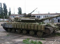Под Луганском угнали украинский танк
