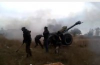 Артелерийская дуель! Пески ! Бои продолжаются !