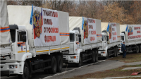Российский гуманитарный конвой начал пересекать границу с Украиной