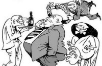 Жадный депутат опять садится нам на шею. Олесь Бузина