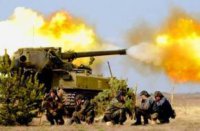 В 22 километрах от Луганска идет жуткое рубилово