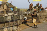 Никишино, необычное "сафари" - охота на украинский танк и БМП