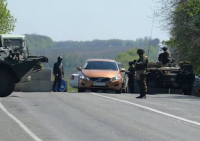 Украинские военные заблокировали трассу Харьков-Ростов