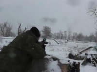 Один день с отрядом "Лимоновцев" р-н Новоазовска