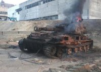 По уточненным данным МЧС ЛНР, удар по Луганску был нанесен из РСЗО " Ураган"