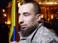 Карателей "Азова" проводили в Донбасс нацистской "молитвой"