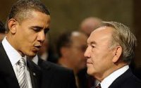 Назарбаев и Обама обсудили ситуацию на юго-востоке Украины