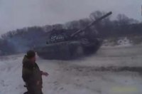 Бои за Дебальцево: начало танкового наступления и зачистка Санжаровки