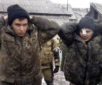 Ополченцы наловили укров и отжали технику под Дебальцево