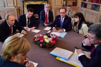 Путин, Меркель, Олланд и Порошенко, как ожидается, сегодня обсудят выход из кризиса на Украине