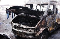 Нацгвардия разбомбила автостанцию в Донецке