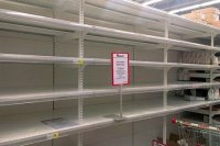 Продуктовый Майдан: львовяне дерутся за масло и муку