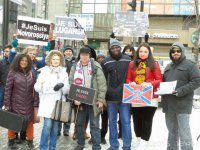 Митинг в Монреале в поддержку Новороссии