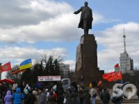 Небесные Силы против Евромайдана в Харькове