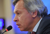 Брифинг председателя комитета по международным делам Алексея Пушкова - прямая трансляция