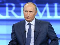 Владимир Путин принимает участие в медиафоруме Общероссийского народного фронта