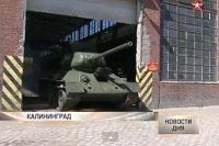 Ветеран сел за рычаги восстановленного Т-34