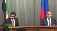 Пресс-конференция глав МИД России и ОАЭ