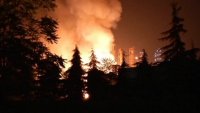 На химическом заводе в Китае прогремел взрыв, затем вспыхнул пожар