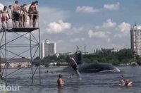 Подводная лодка в степях Украины