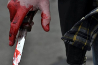 Спор о Порошенко в магазине закончился кровавой резней (Видео +18)