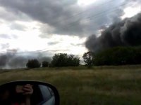 Опубликовано новое видео с места крушения Boeing 777 на Украине