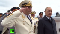 Морской парад в честь Дня ВМФ в Балтийске – прямая трансляция