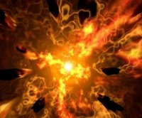 Серия взрывов на складе кондиционеров в расположении укрофашистов на линии фронта