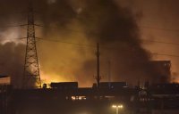 На взорвавшемся в Китае складе могли храниться высокотоксичные вещества