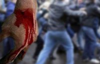 Тень Бандеры играет в футбол