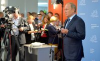 Путин: Большой Русский мир существует. В конкурентной борьбе мы либо окрепнем, либо станем рабами