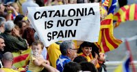 В Испании прошла массовая акция сторонников независимости Каталонии от Испании