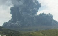 На юге Японии произошло извержение крупнейшего вулкана Асо