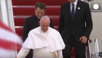 Папа римский прилетел в США