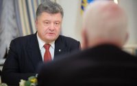 Порошенко рассказал Маккейну, с чем поедет на Генассамблею ООН