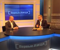 Николай Стариков в телепрограмме 12 канала “Первые лица”, г.Омск