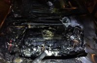 В Днепропетровске сожгли машину активиста «Самопомощи»