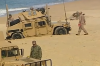 Конфуз морпехов НАТО на португальском пляже попал в Сеть