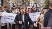 Глава житомирской полиции назвал себя националистом, а акцию сторонников Тягнибока «порнографией»